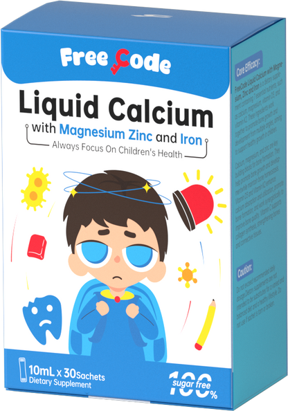 Freecode Liquid Calcium with Magnesium, Zinc and Iron
