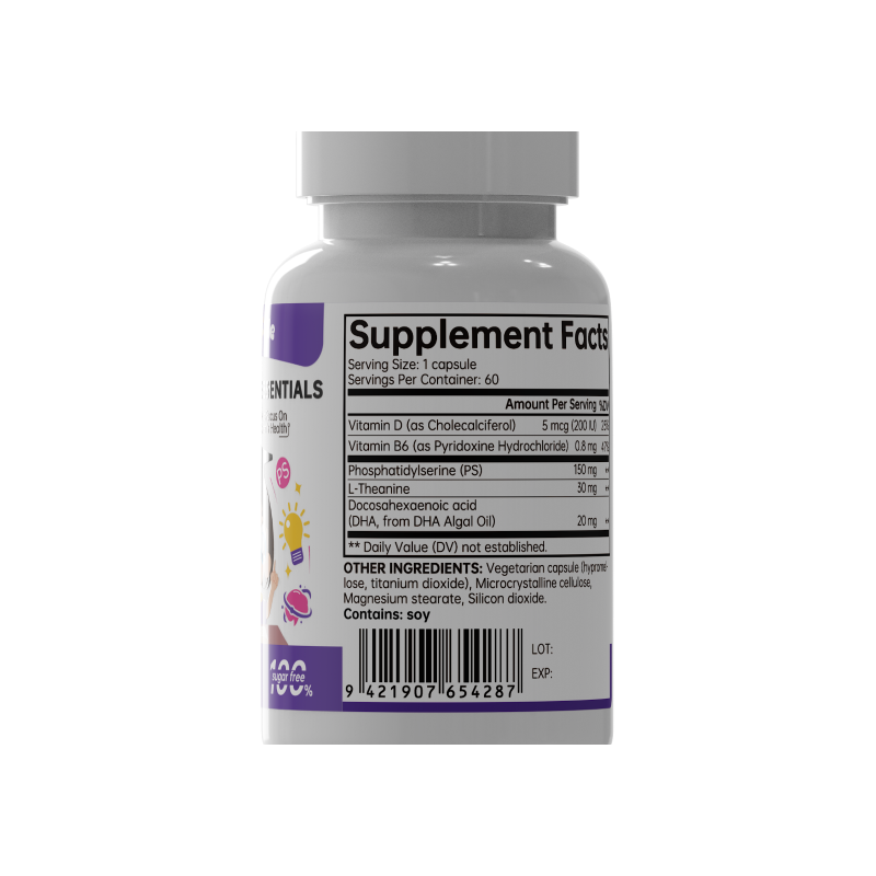 Freecode Smart Brain Essentials PS + DHA 60 Capsules